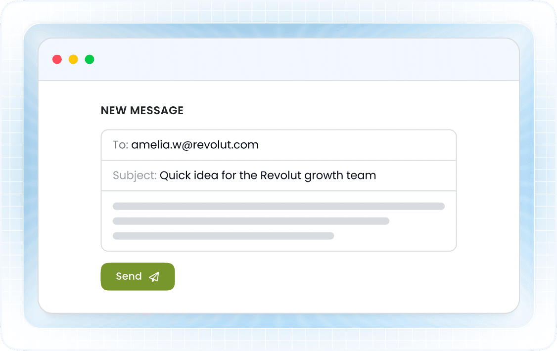 A saved lead list inside Unifers, with access to each contact's email and phone number before outreach.